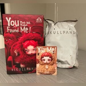 PopMart Skullpanda You Found Me series - PRANKY PEANUT